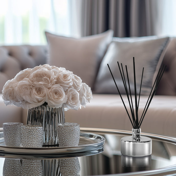 Glistening Gold & Glistening Silver Reed Diffusers Bundle