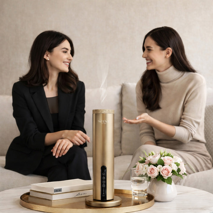LuxeTower Scent Diffuser – Elegant & Powerful
